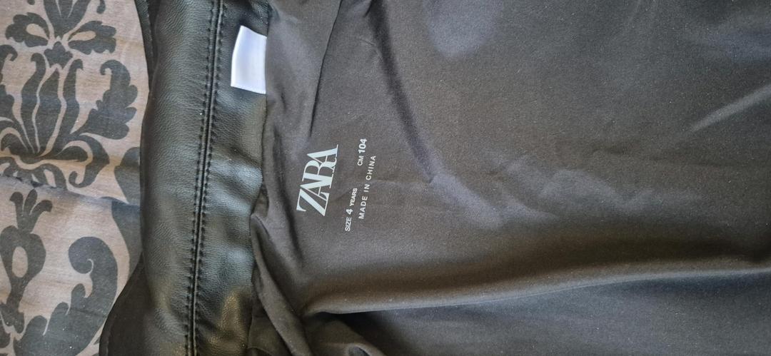 Zara Детская куртка из искусственной кожи Zara — фото 2