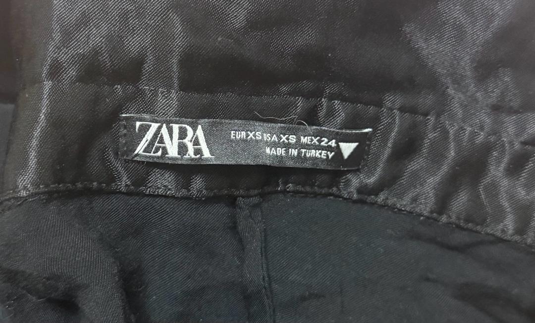Zara Черная блузка — фото 2