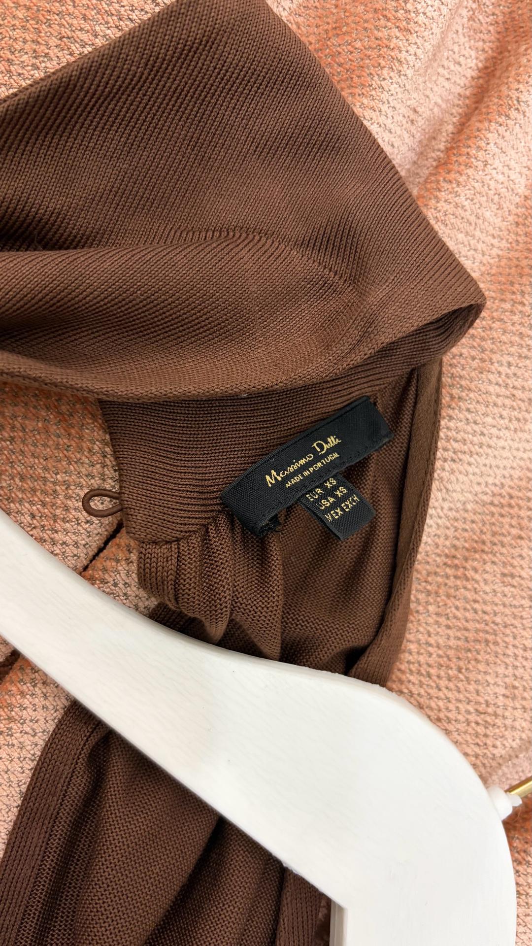 Massimo Dutti Коричневое платье Massimo Dutti — фото 2