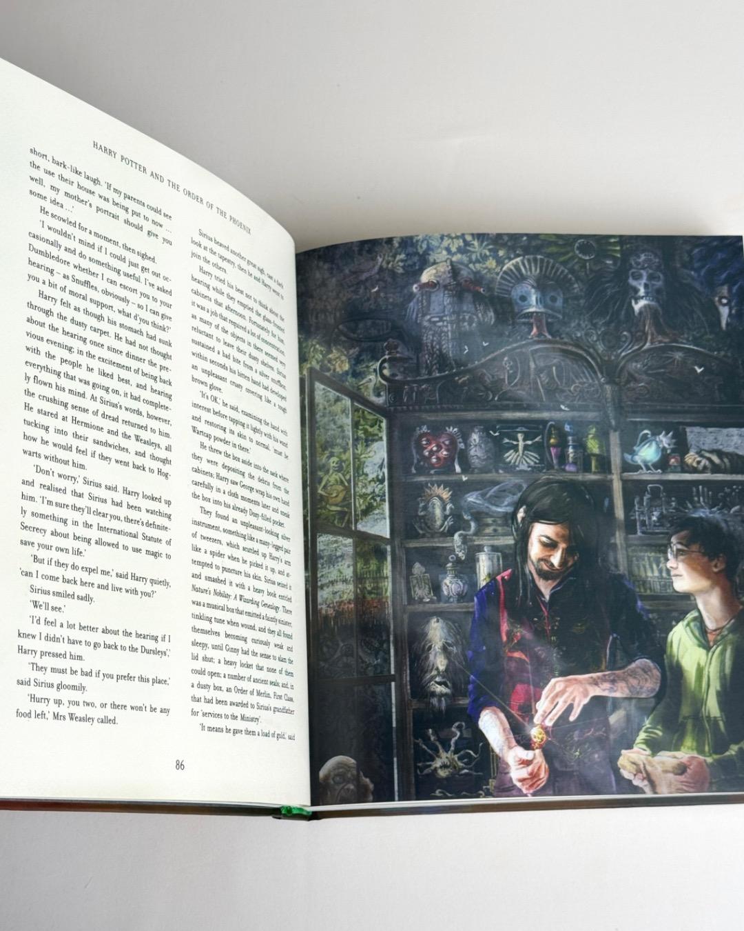 Джоан Роулинг Harry Potter and the Order of the Phoenix (Illustrated Edition) — фото 2