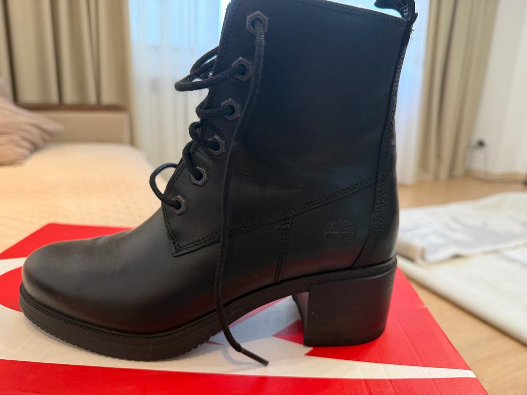 Timberland Женские кожаные ботинки Timberland — фото 2