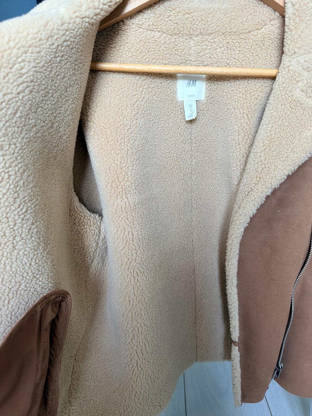H&M Куртка дубленка  H&M — фото 2