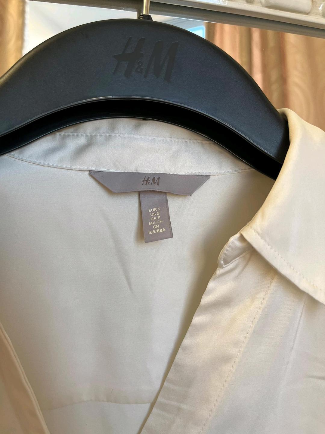 H&M Рубашка шелк — фото 2