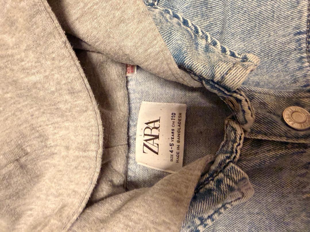 Zara Детская джинсовая куртка ZARA — фото 2