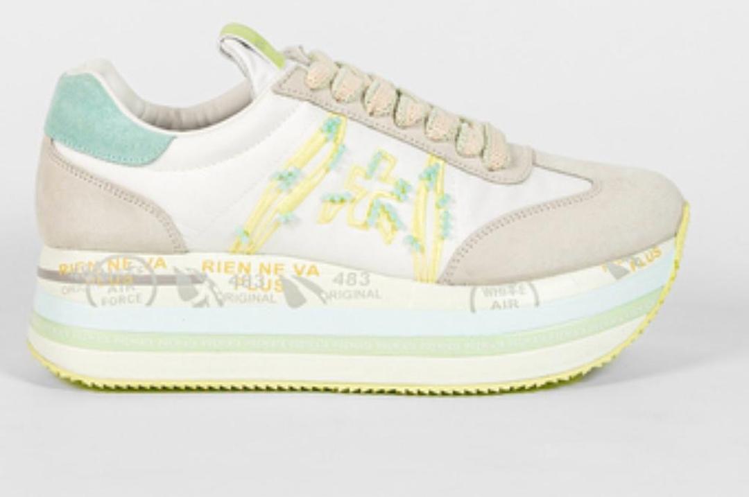Premiata Кроссовки Premiata на платформе — фото 2