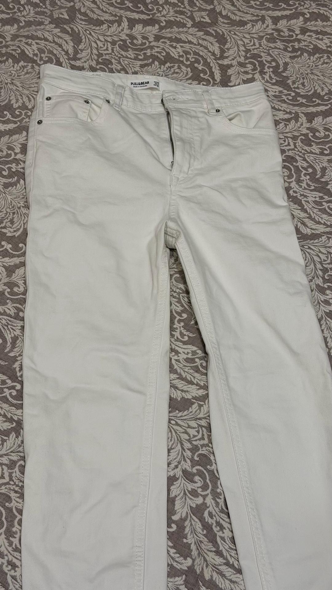 Pull & Bear Белые джинсы Pull&Bear — фото 2