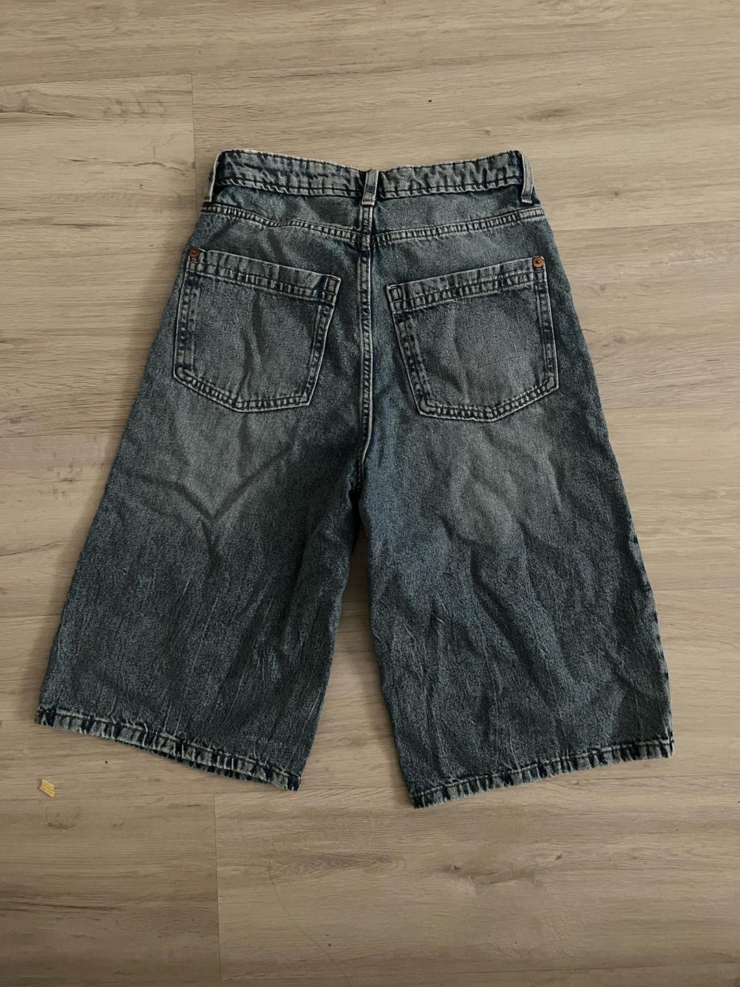 H&M Синие джинсовые шорты H&M Divided — фото 2
