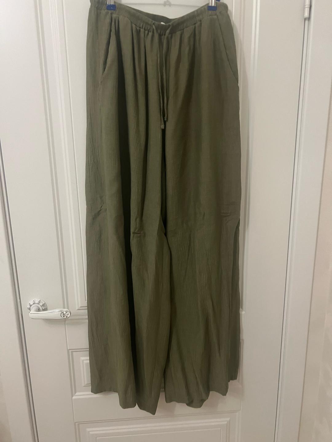 Bershka зеленые штаны — фото 2