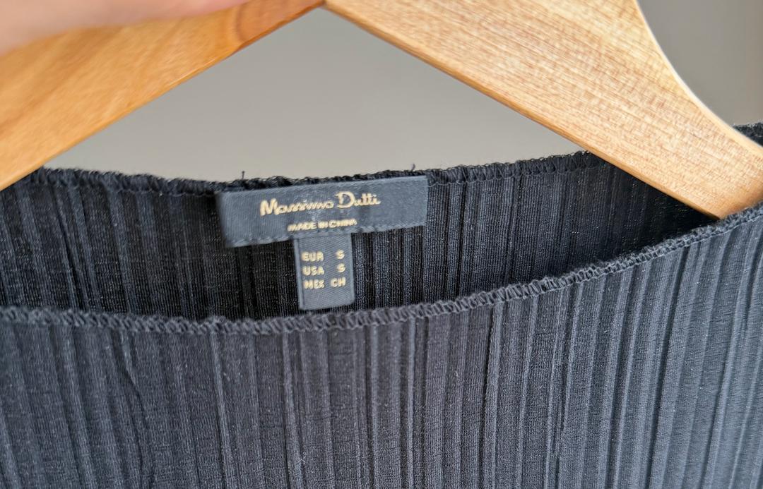 Massimo Dutti Черное платье Massimo — фото 2