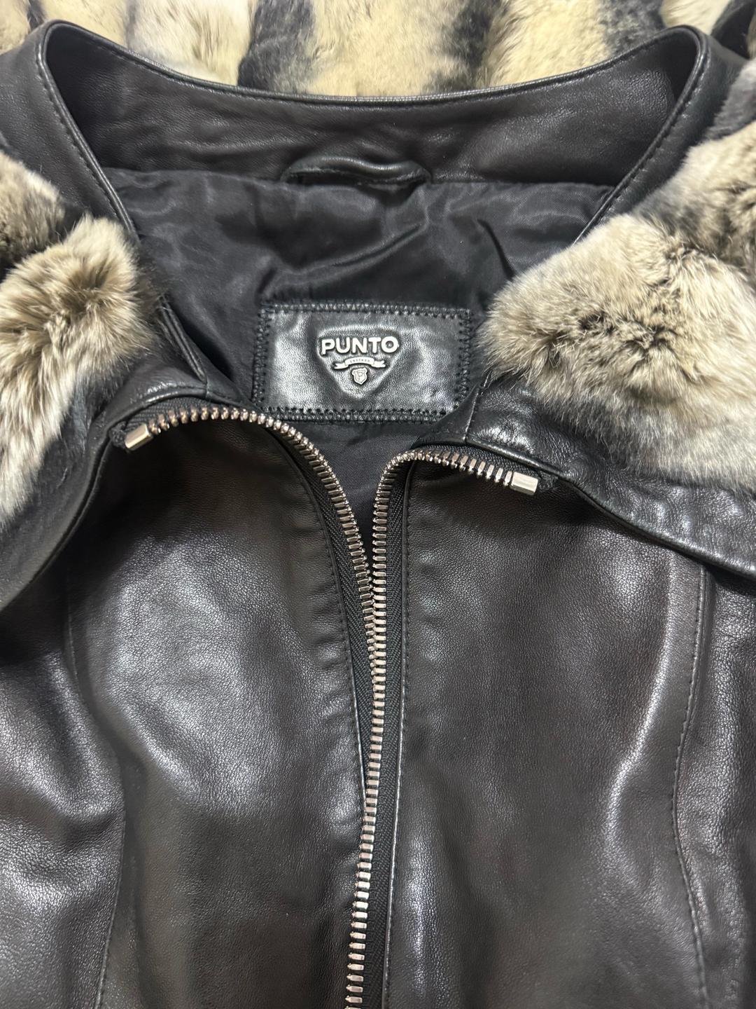 Punto Fashion Кожаная куртка — фото 2