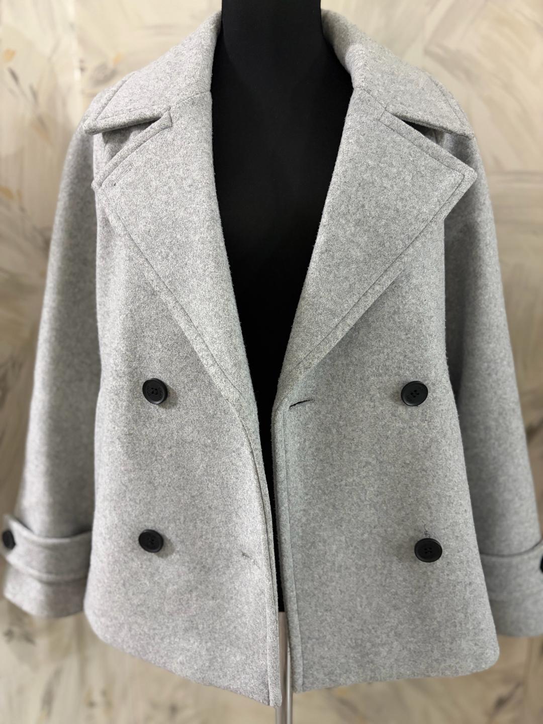 DKNY Короткое двубортное пальто DKNY / Полупальто на С/М и Л/ХЛ — фото 2