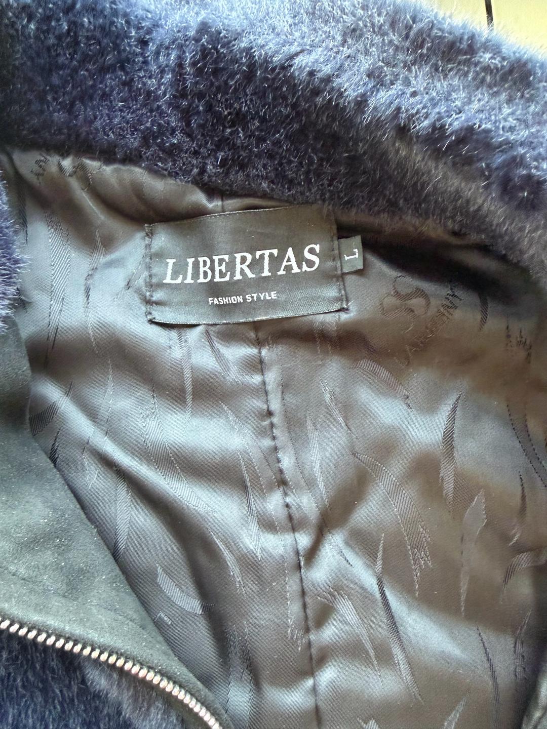 Нет бренда Синяя шубка — фото 2