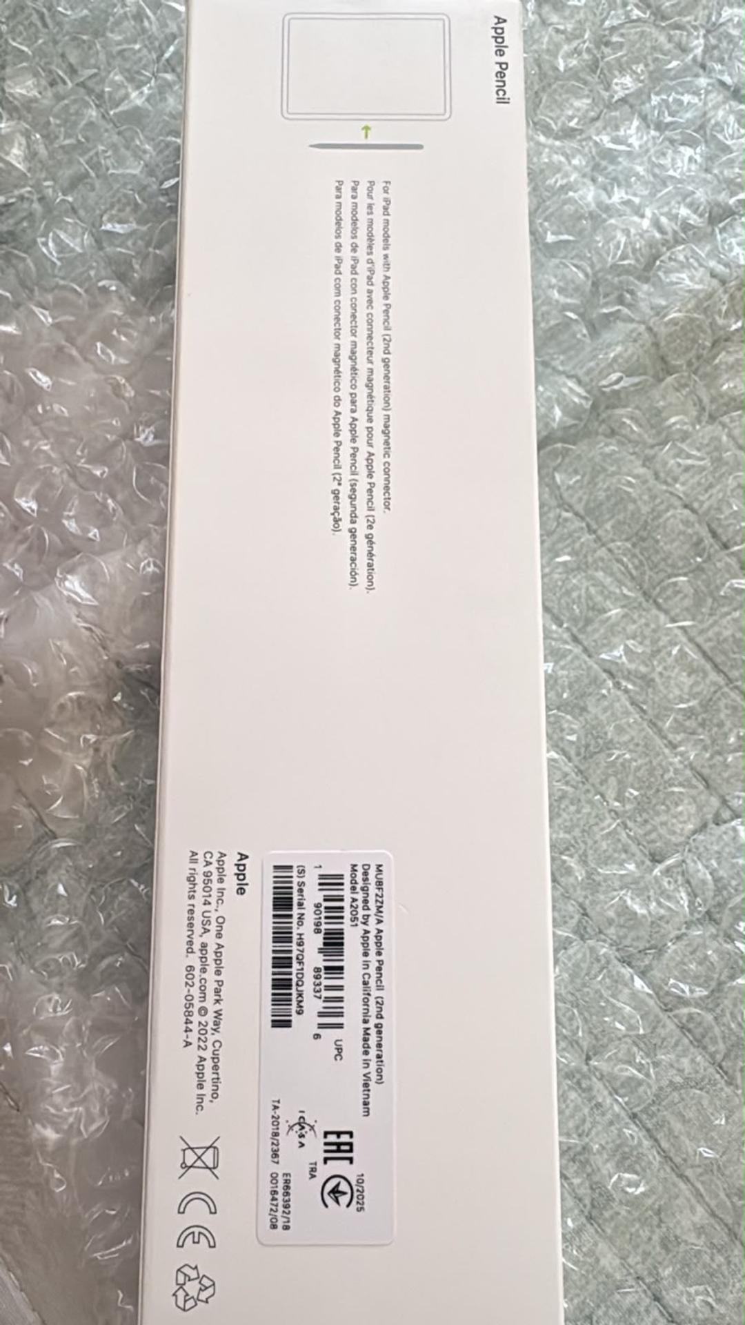 Ipad Стилус Apple Pencil 2nd Generation белый — фото 2