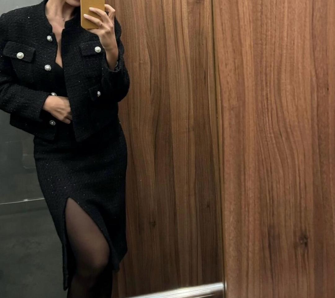 Portier Твидовый жакет в стиле Chanel — фото 2