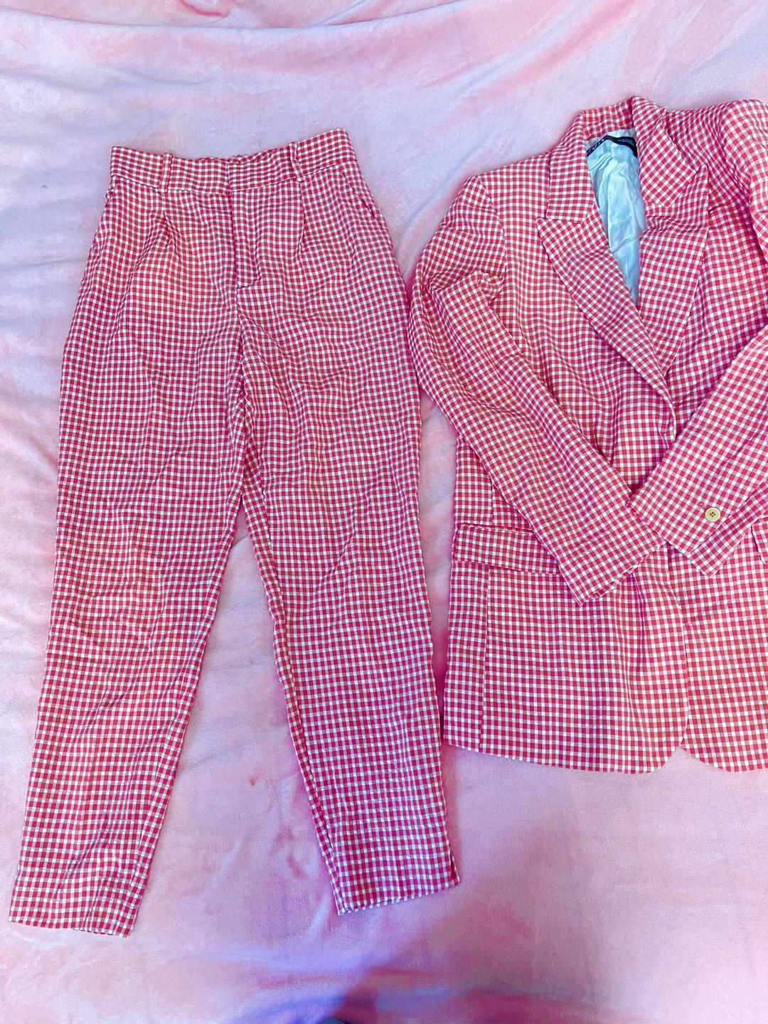 Zara Стильный брючный костюм-двойка Zara — фото 2