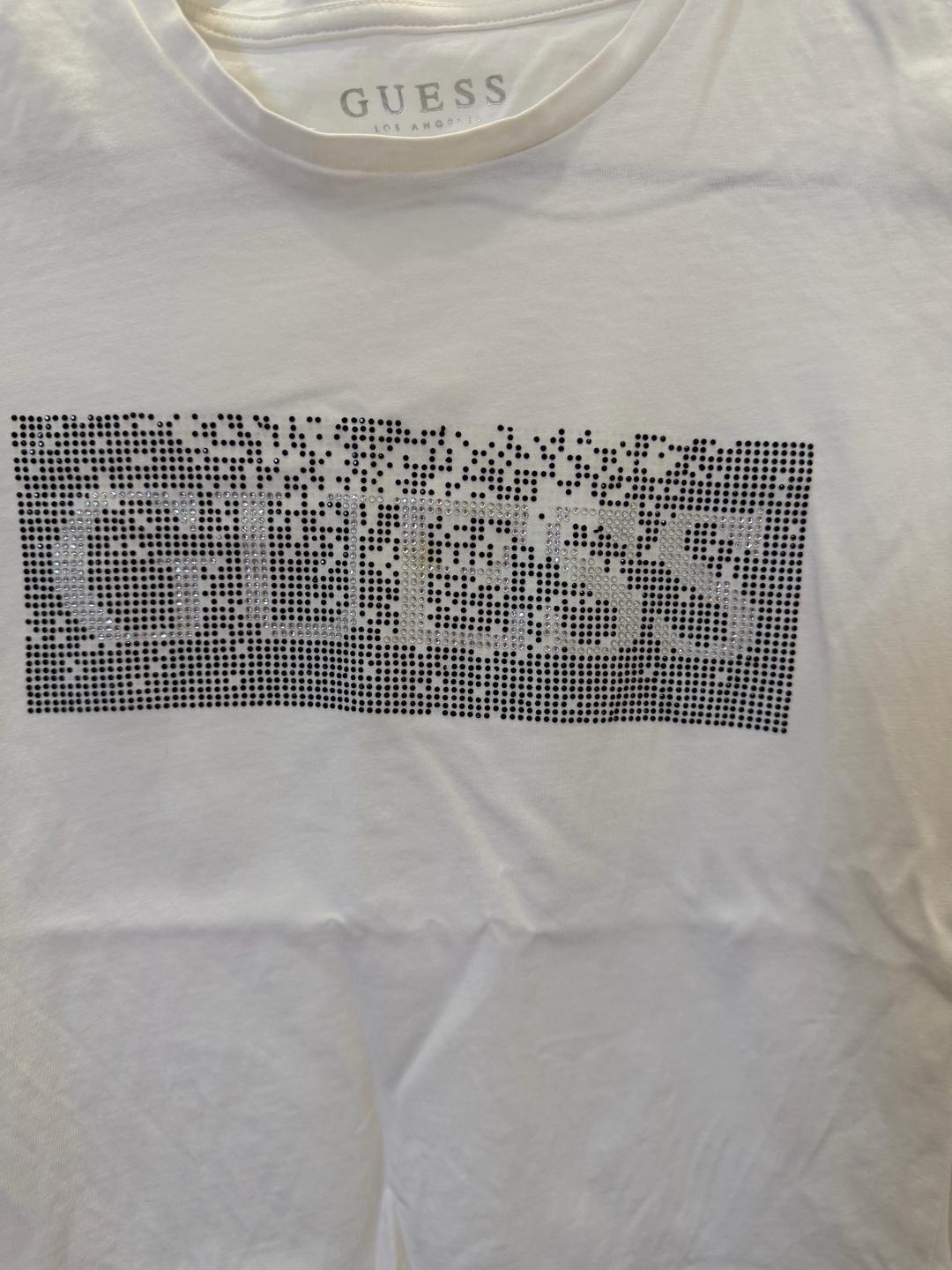 GUESS Футболка GUESS со стразами — фото 2