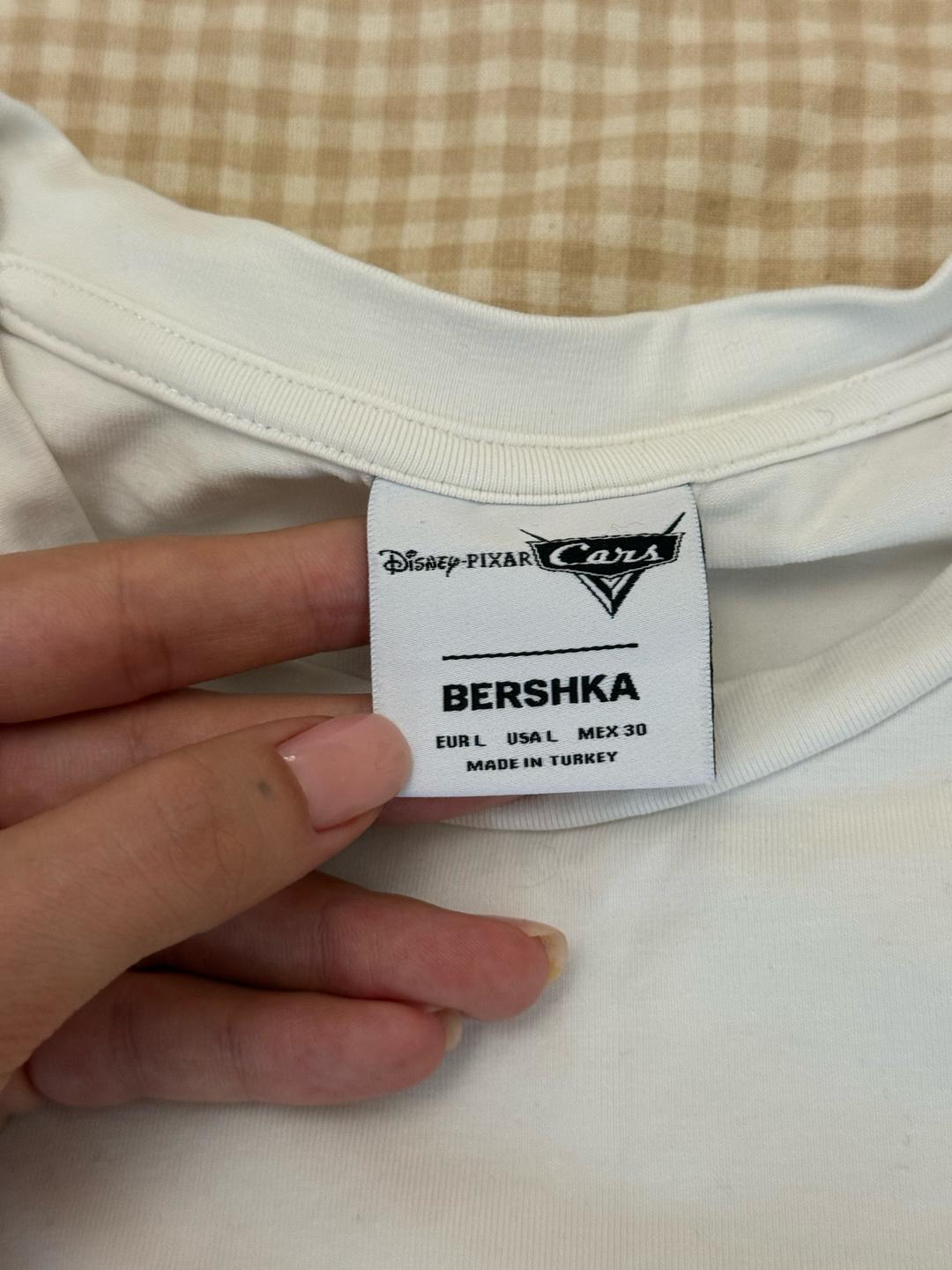 Bershka Футболка Bershka с принтом Тачки — фото 2