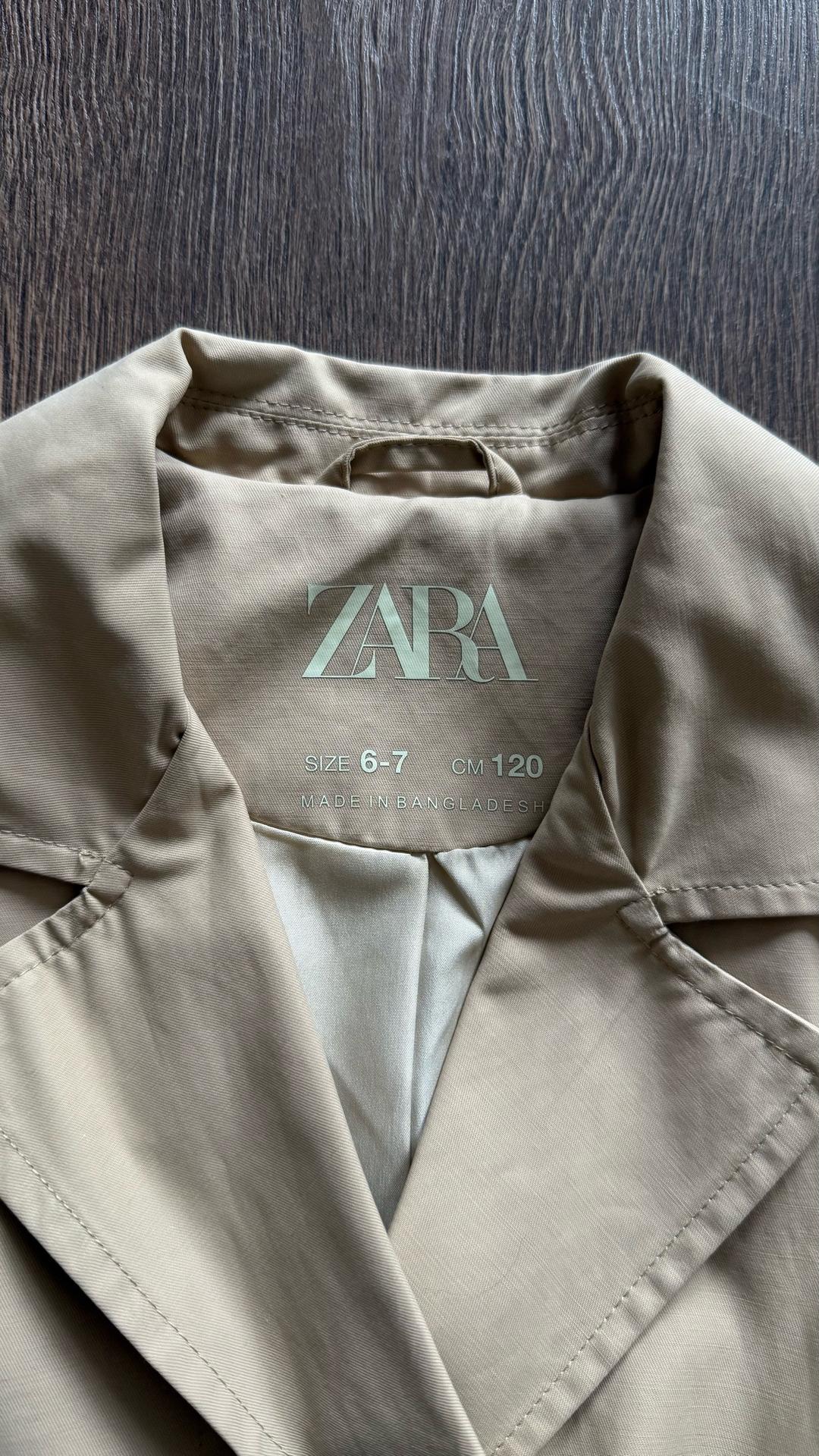 Zara Тренч ZARA для девочки — фото 2