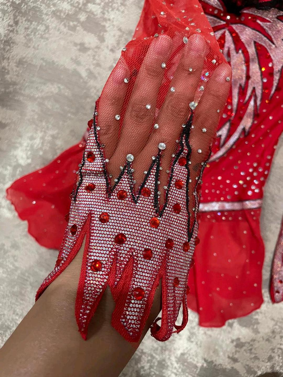 Handmade (ручная работа) Купальник для художественной гимнастики — фото 2