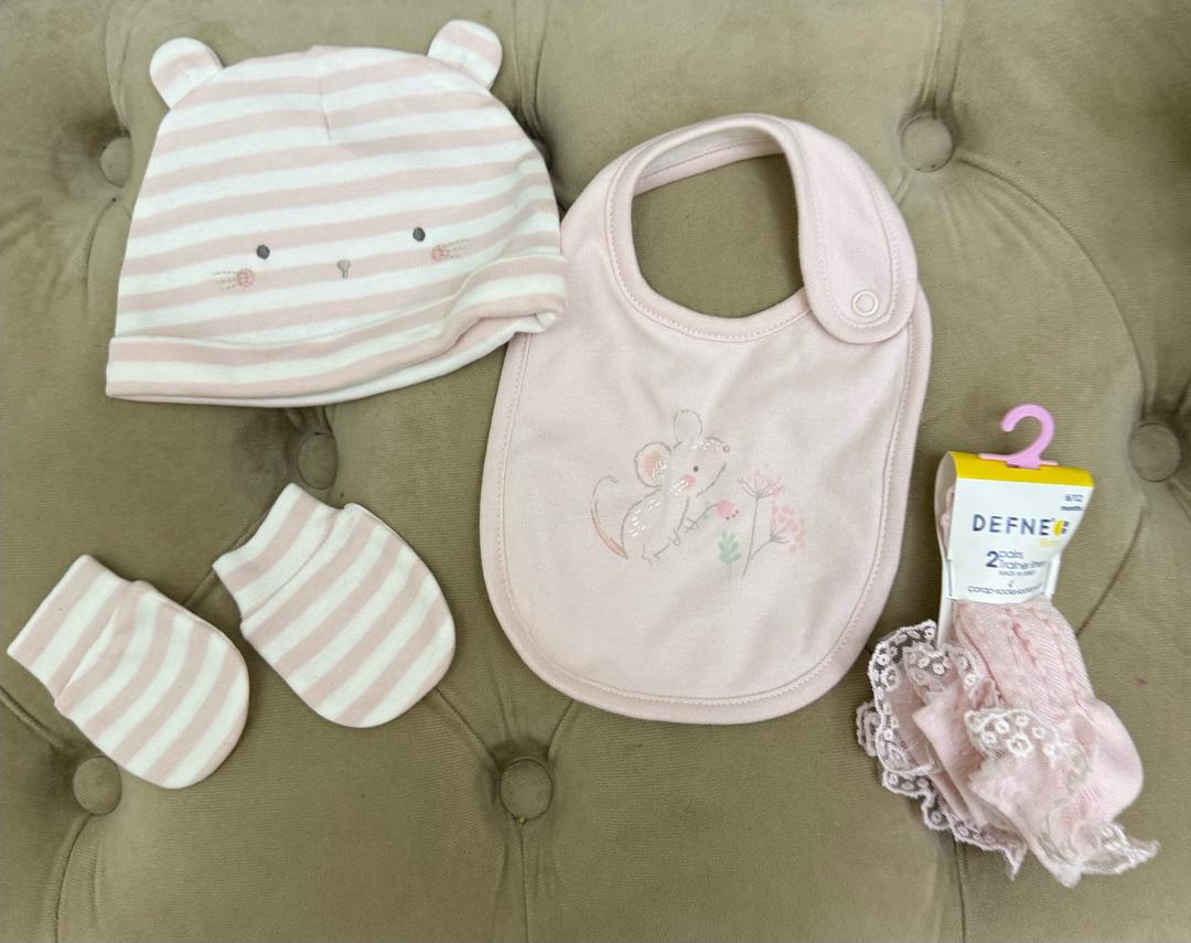 Mothercare Розовый комплект для девочки — фото 2