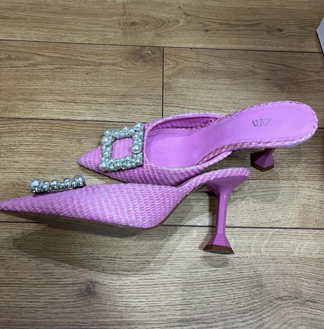 Zara Мюли с декором — фото 2