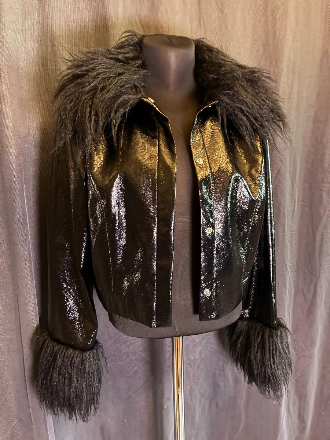 H&M Лакированная курточка H&M — фото 2
