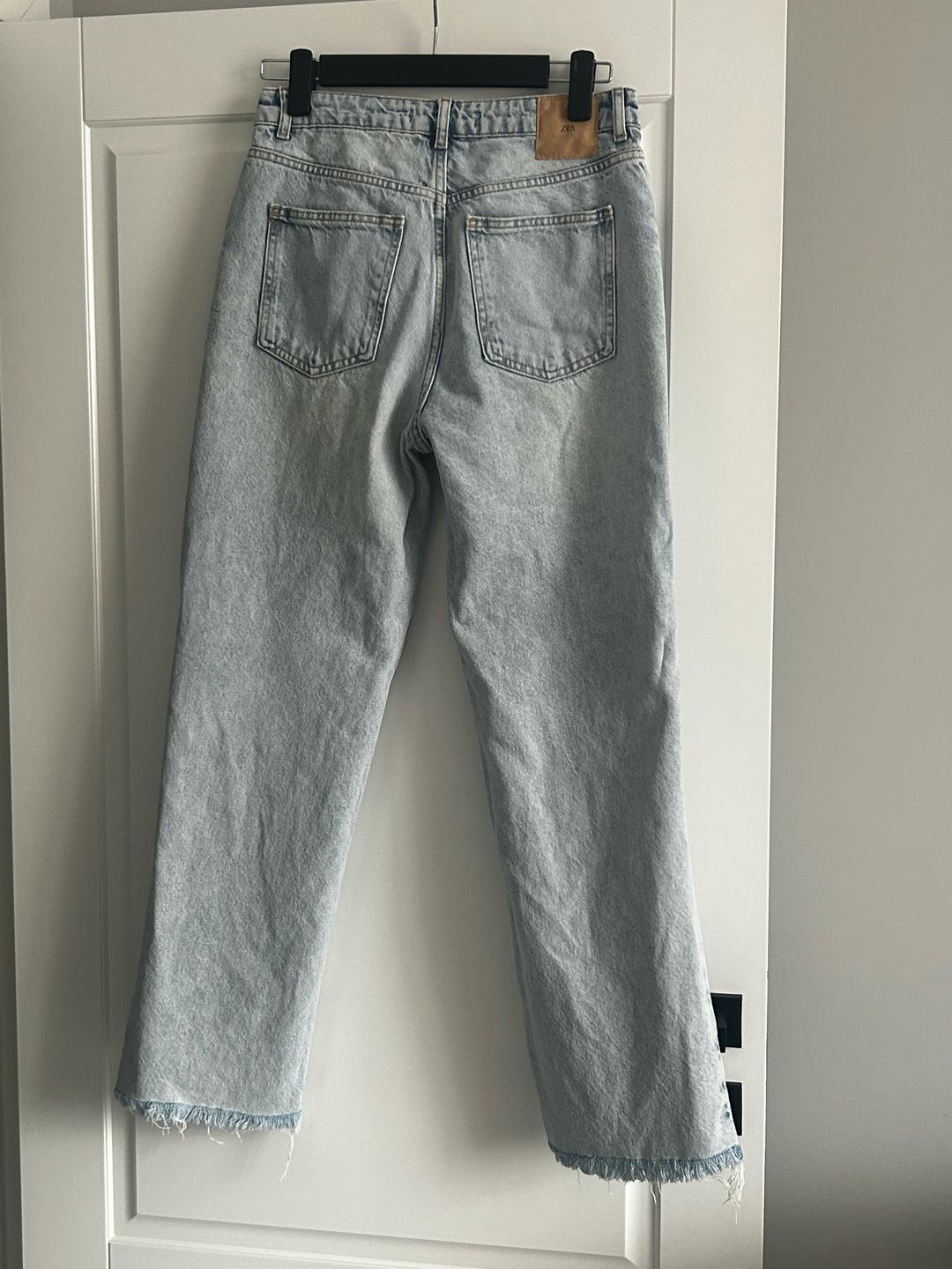Zara Голубые джинсы Zara — фото 2