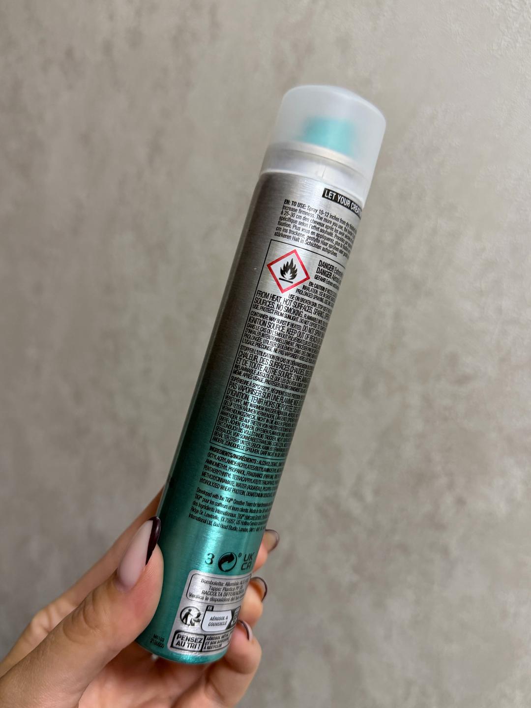 TIGI Bed Head Лак для волос TIGI Bed Head Hard Head — фото 2