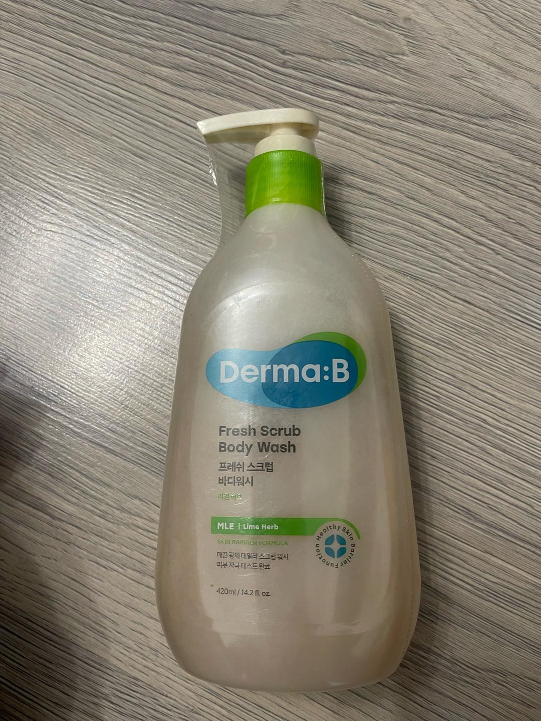 Derma:B Скраб-гель для душа — фото 2