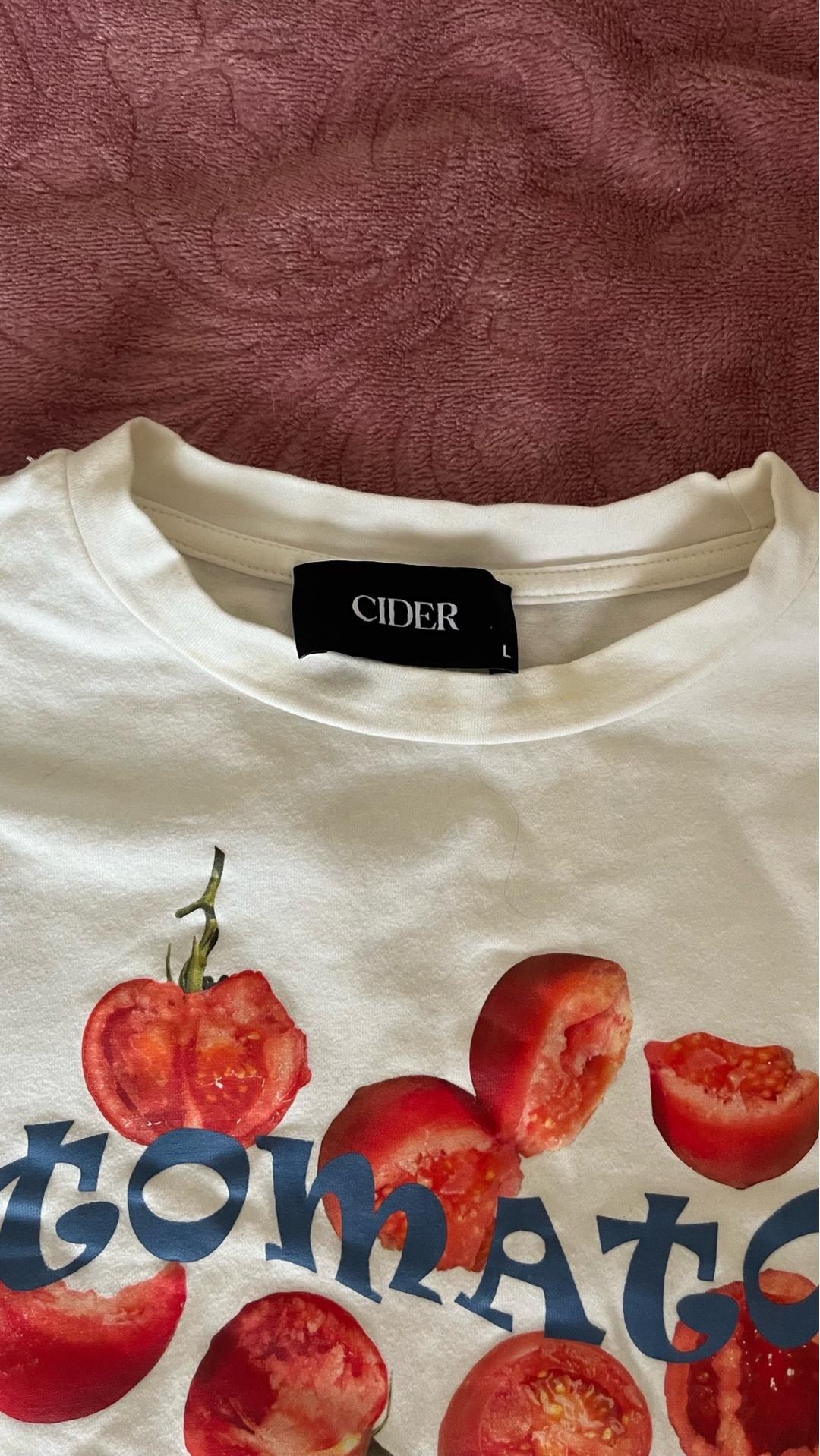 Cider белый топ/футболка — фото 2