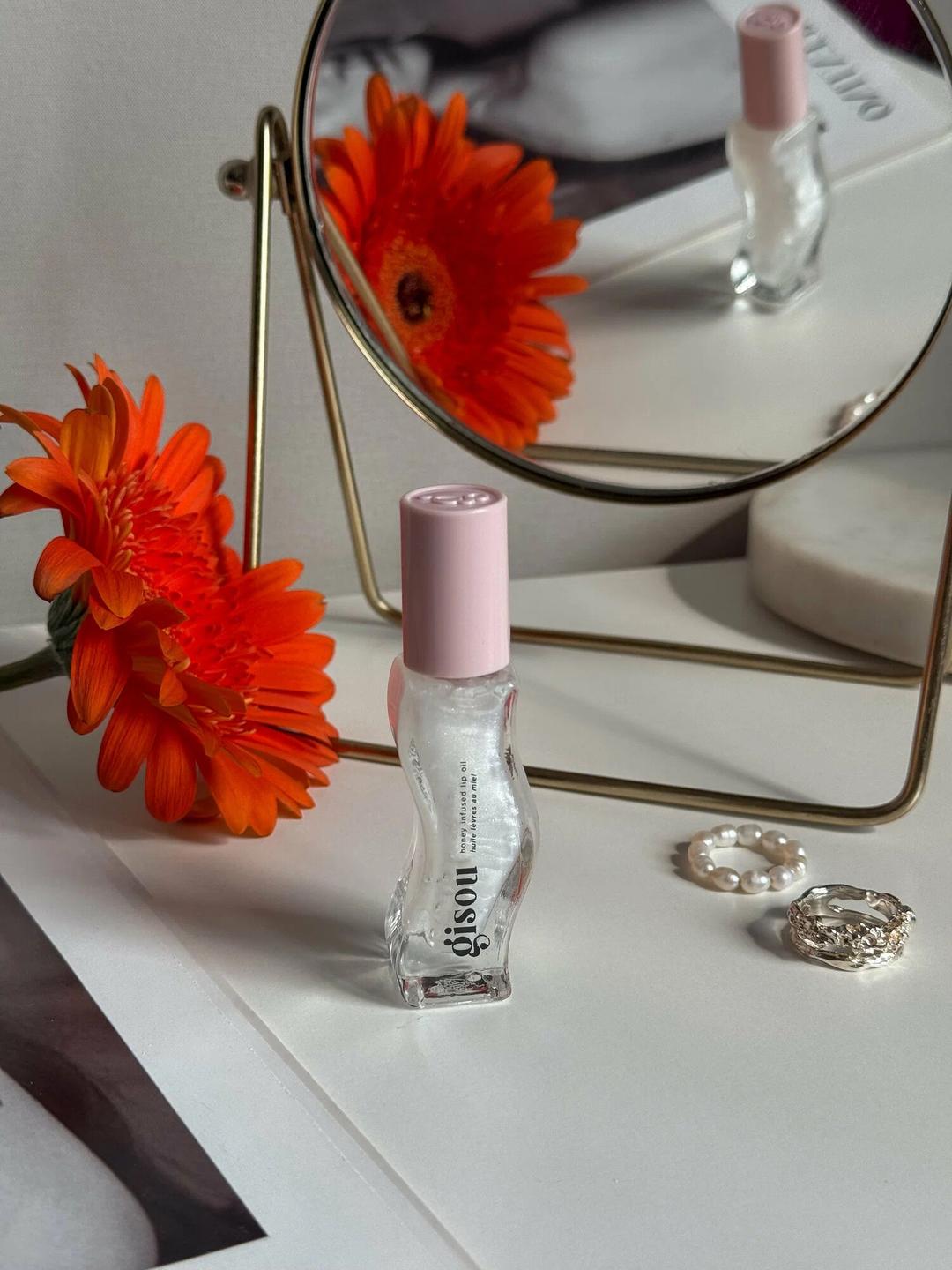 Gisou Масло для губ Gisou Honey Infused Lip Oil Coconut Frost — фото 2