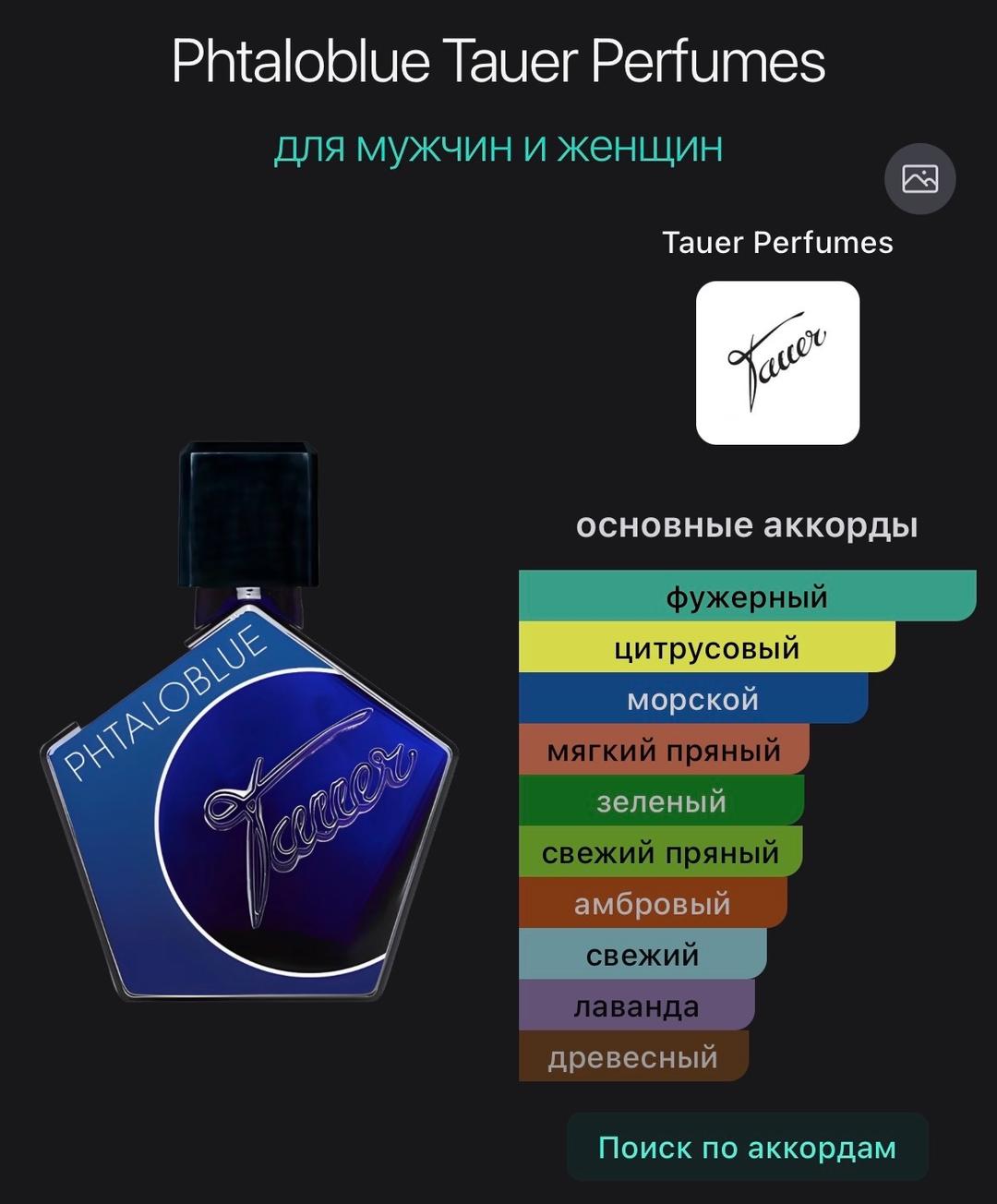 Tauer Perfumes Tauer Perfumes Phtaloblue — фото 2