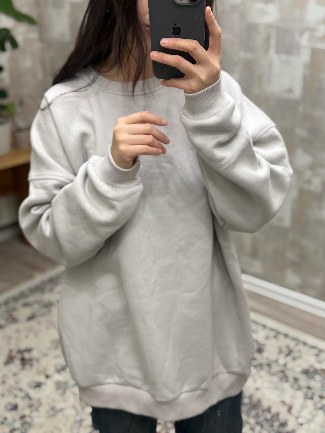 Zara Свитшот оверсайз — фото 2