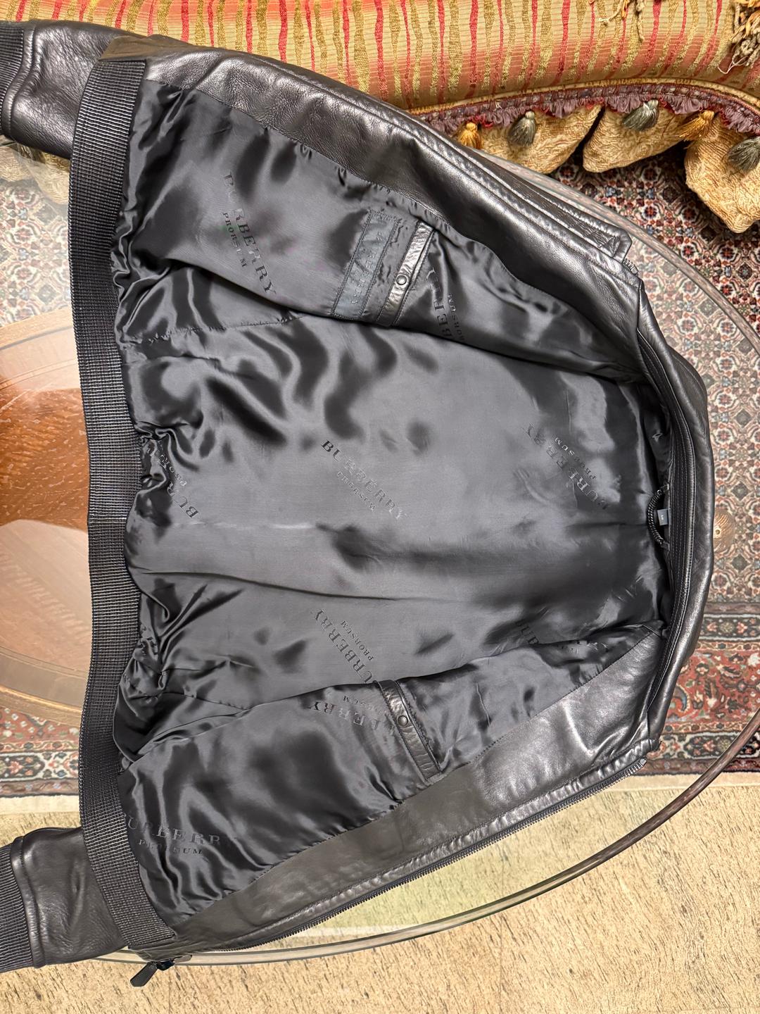 Burberry Кожаная куртка Burberry Prorsum — фото 2
