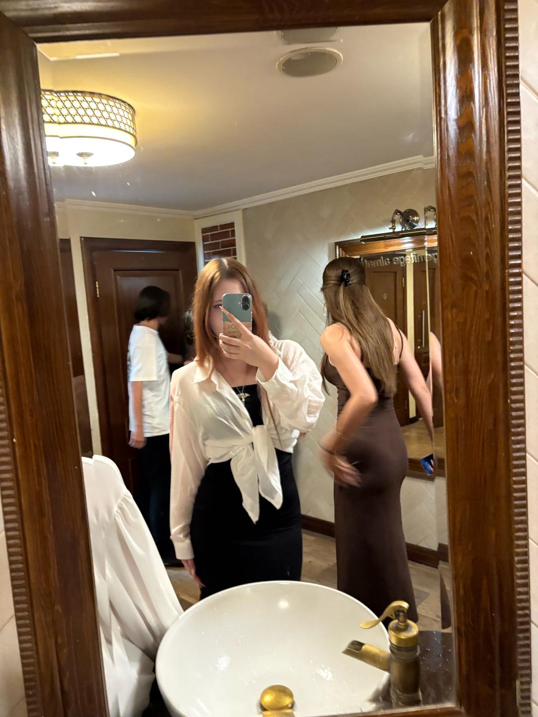 Pull & Bear черное платье pull&bear — фото 2