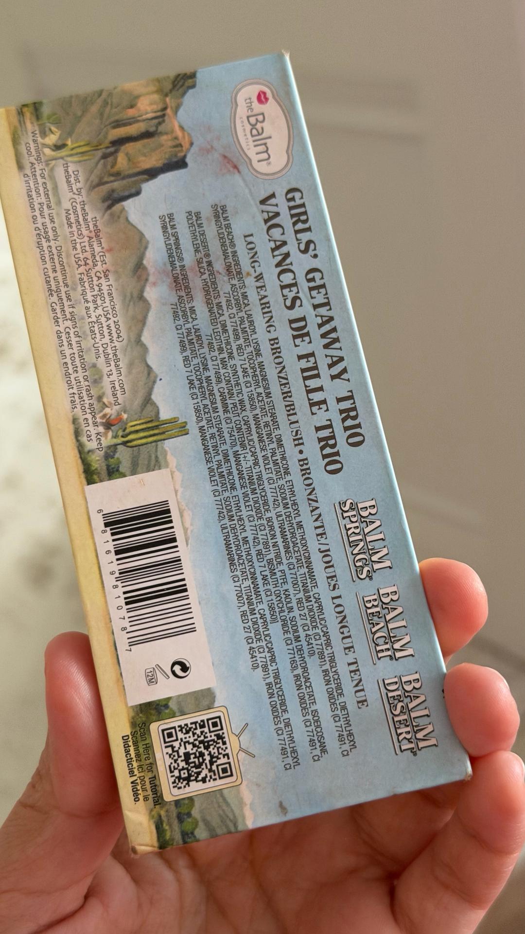 theBalm theBalm Girls' Getaway Trio палетка для макияжа — фото 2