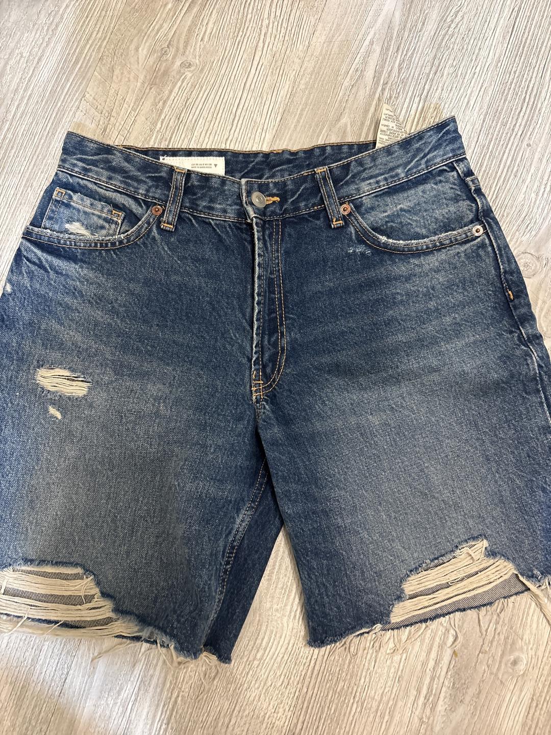 Zara Джинсовые шорты ZARA — фото 2