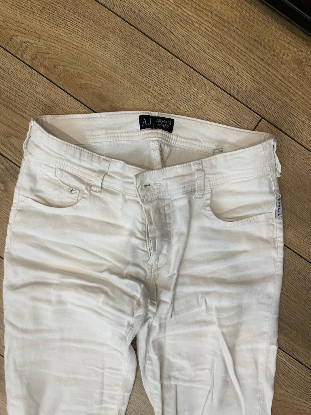 Armani Белые джинсы Armani — фото 2