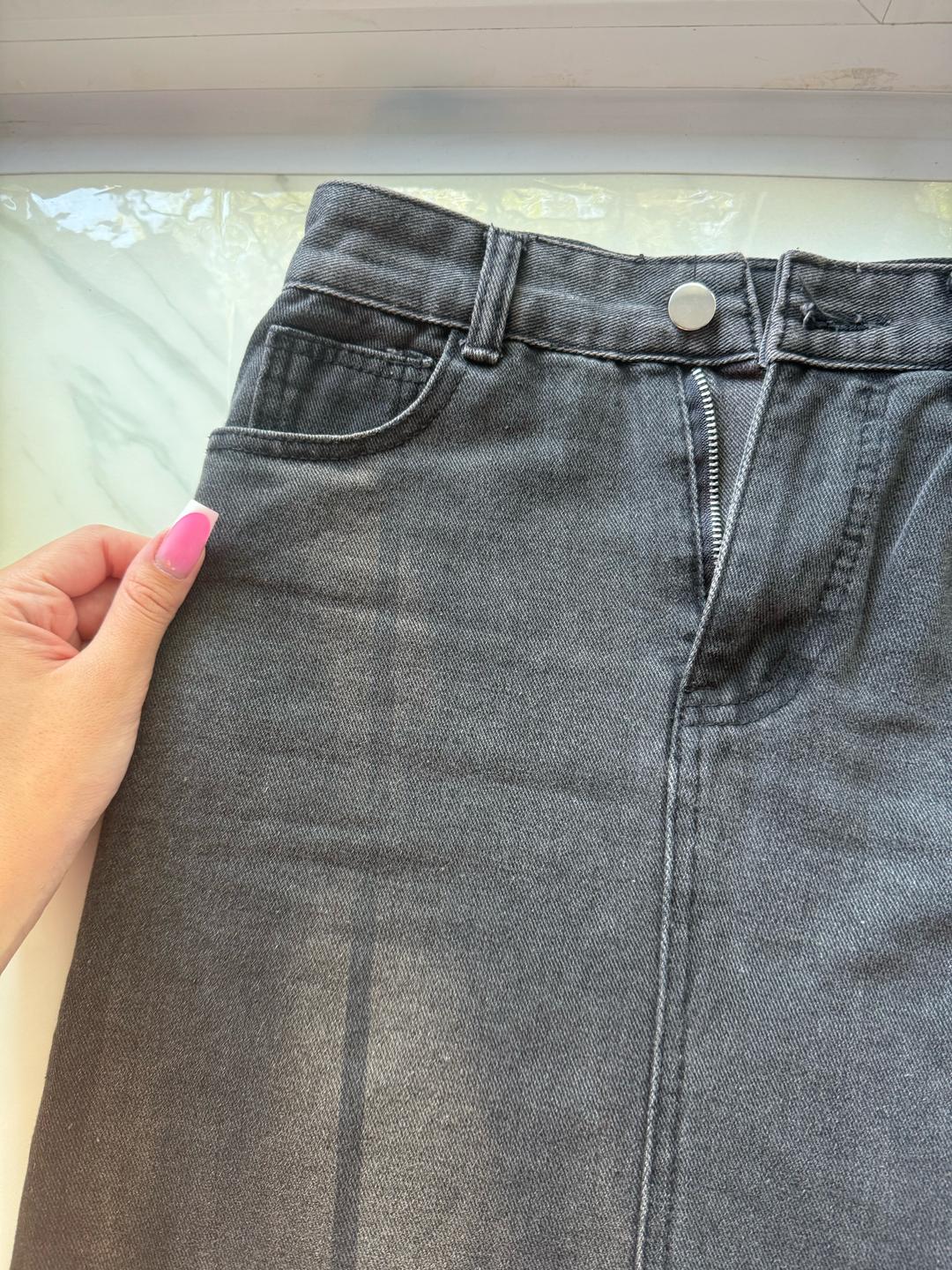 &Denim Джинсовая юбка миди — фото 2