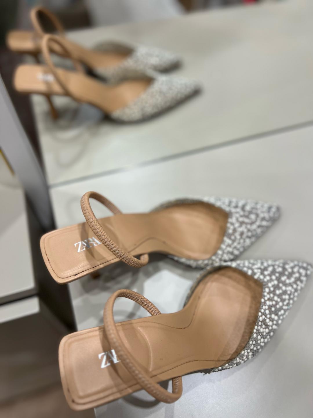 Zara Туфли ZARA с жемчугом — фото 2