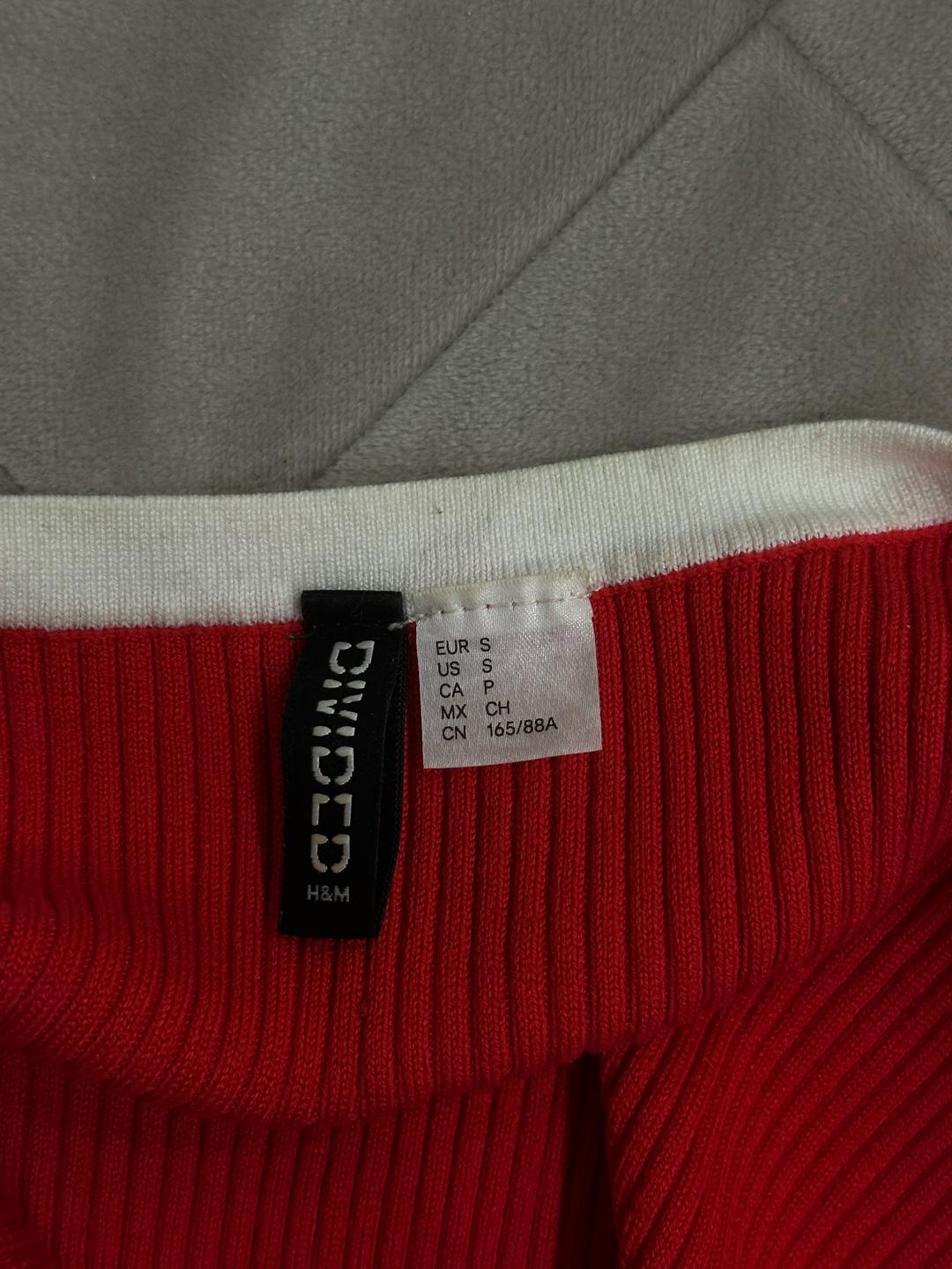 H&M Красный топ H&M — фото 2