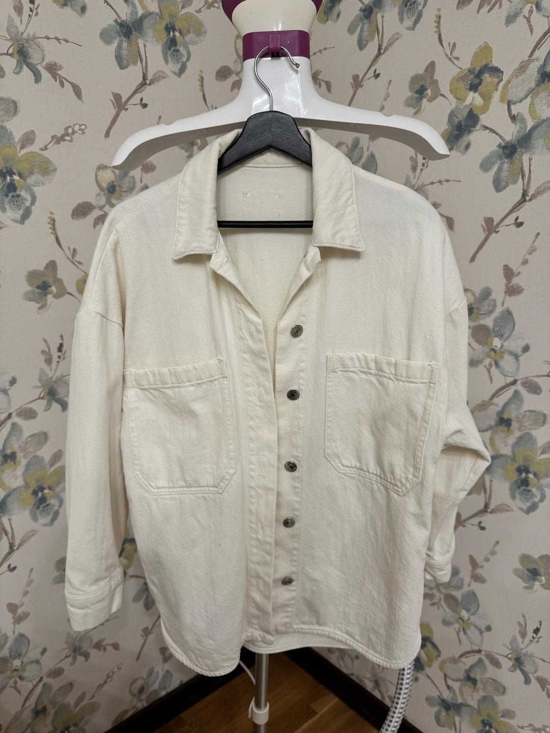 Zara Джинсовая рубашка — фото 2