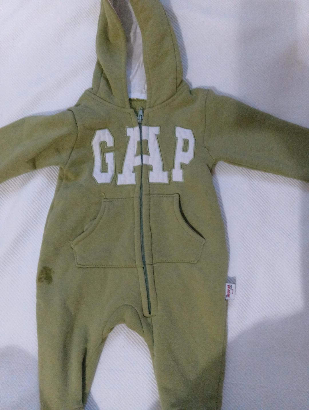 Утепленный комбенизон Murat Baby(Турция), 100%хлопок, рост 62-74см — фото 2
