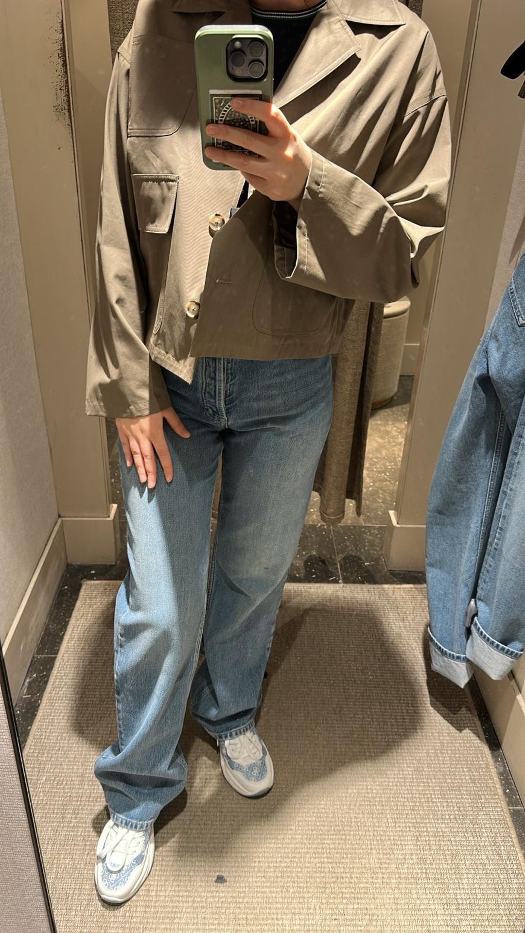 Massimo Dutti Massimo Dutti Укороченная куртка с карманами — фото 2