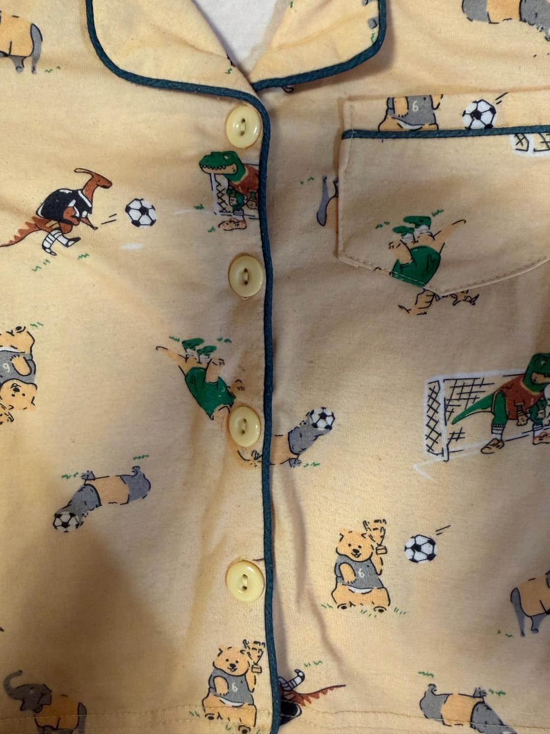 Нет бренда 🦖⚽ Пижама для маленького непоседы | 92–98 — фото 2