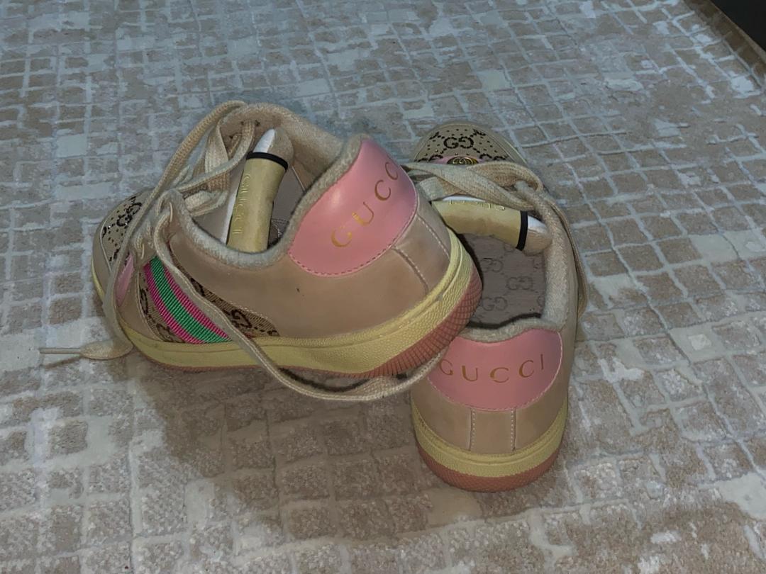 Gucci Кроссовки Gucci розовые — фото 2