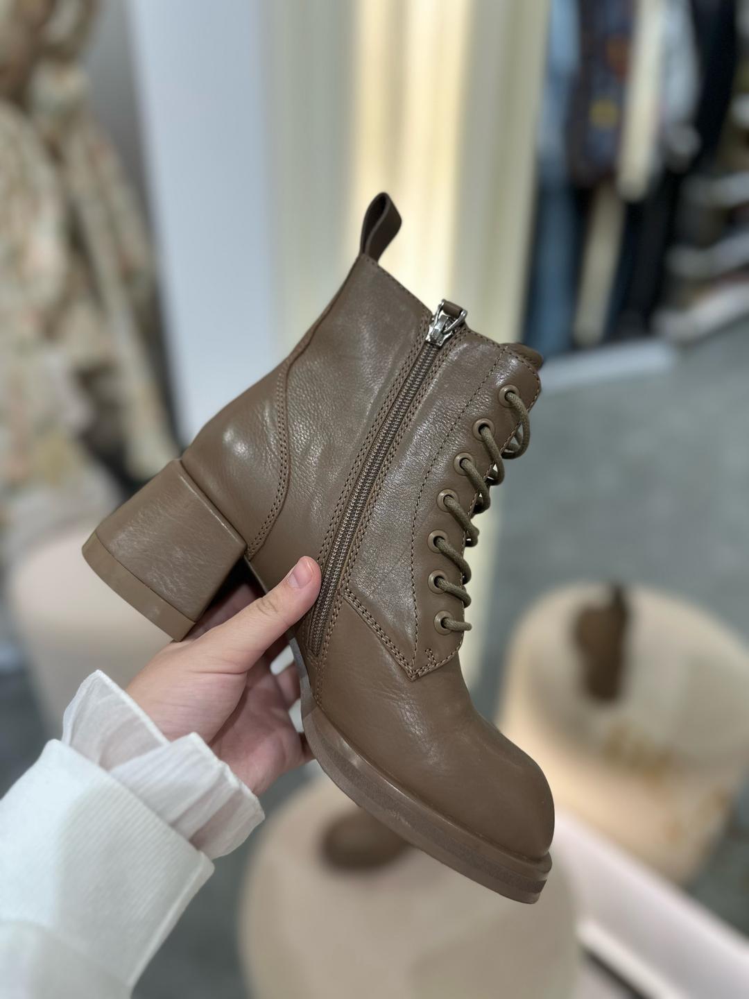 RENR Ботинки на шнуровке натуральная кожа — фото 2