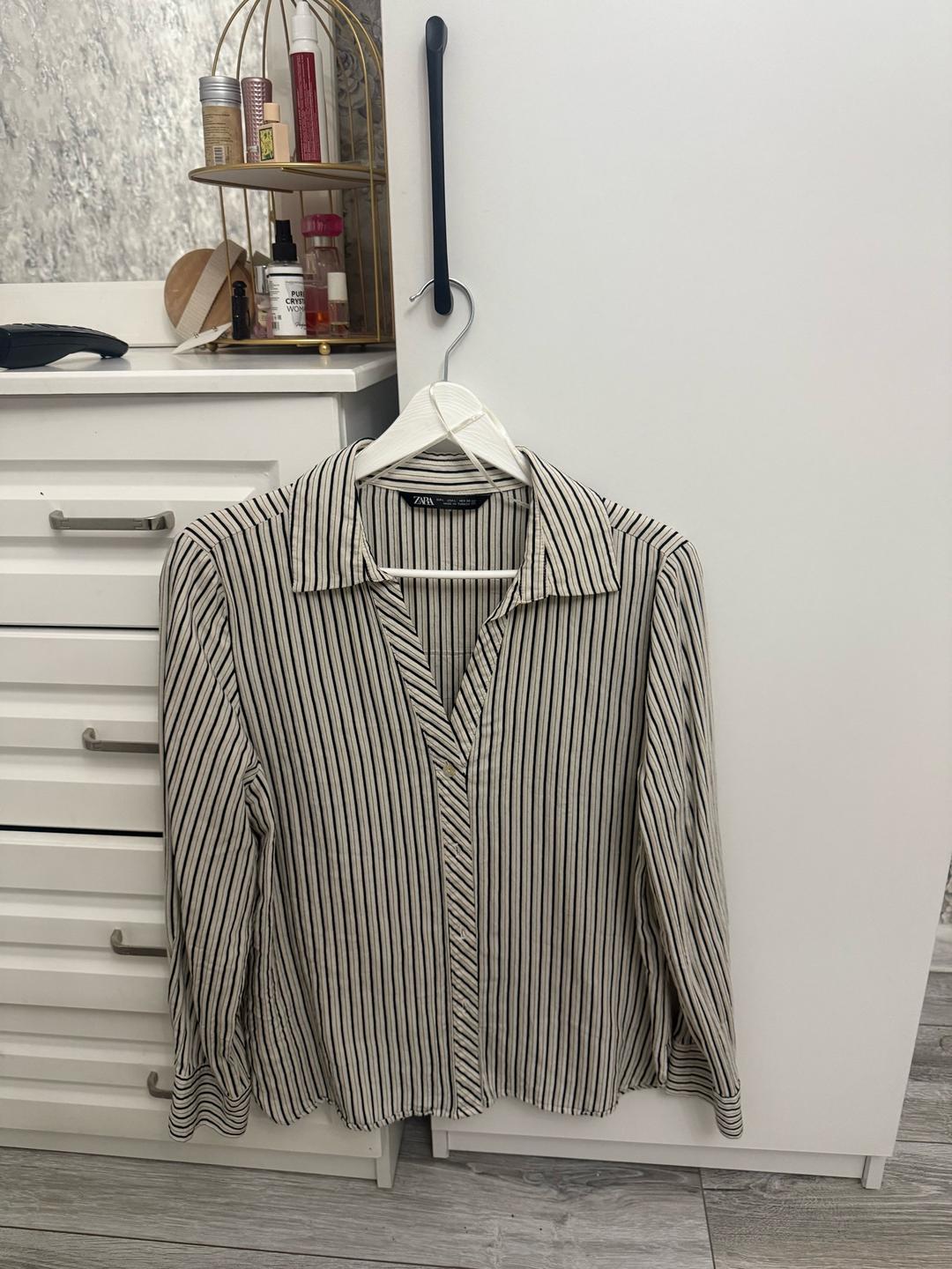 Zara Рубашка ZARA в полоску — фото 2