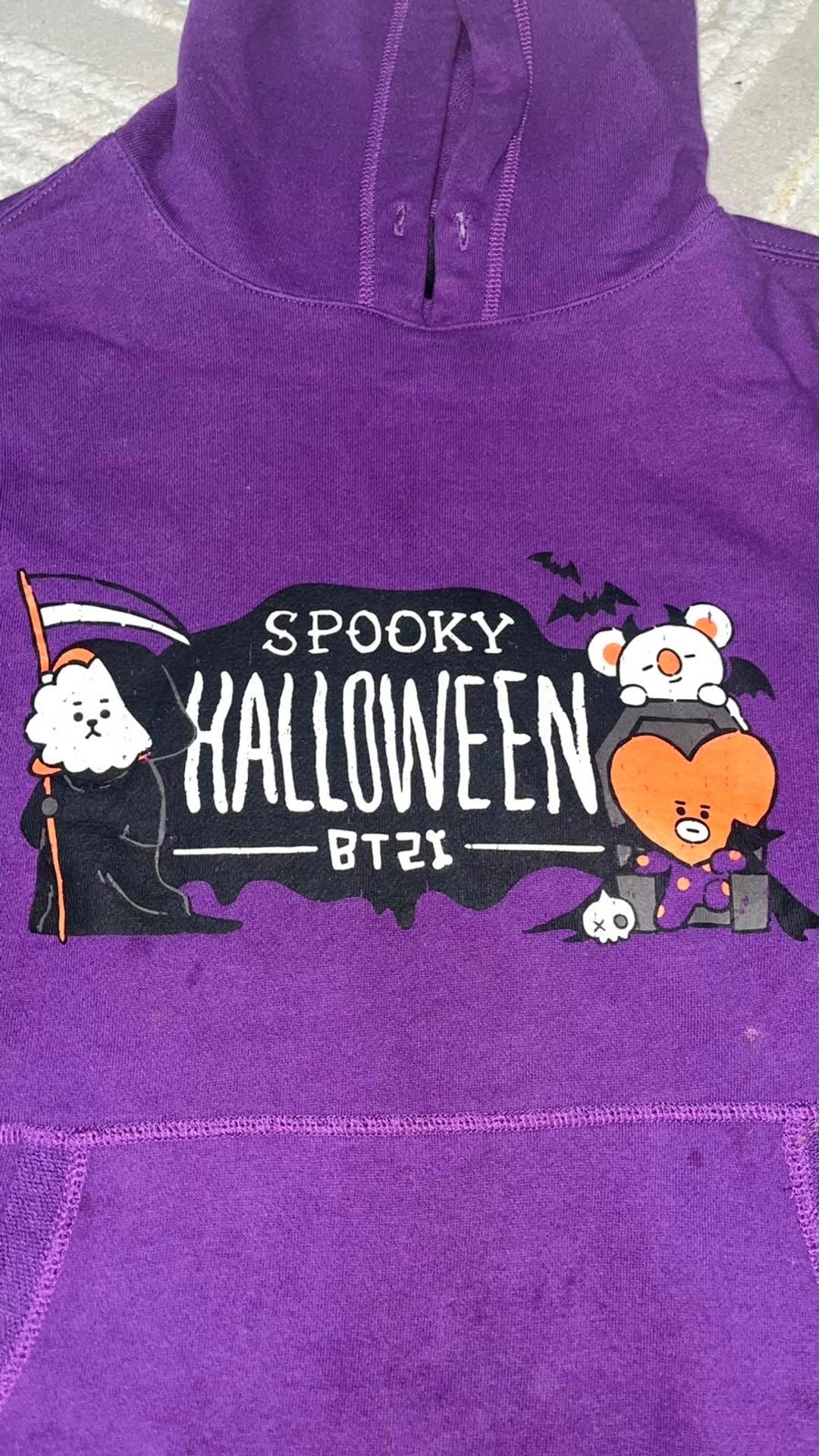 Нет бренда фиолетовая толстовка BT21 — фото 2
