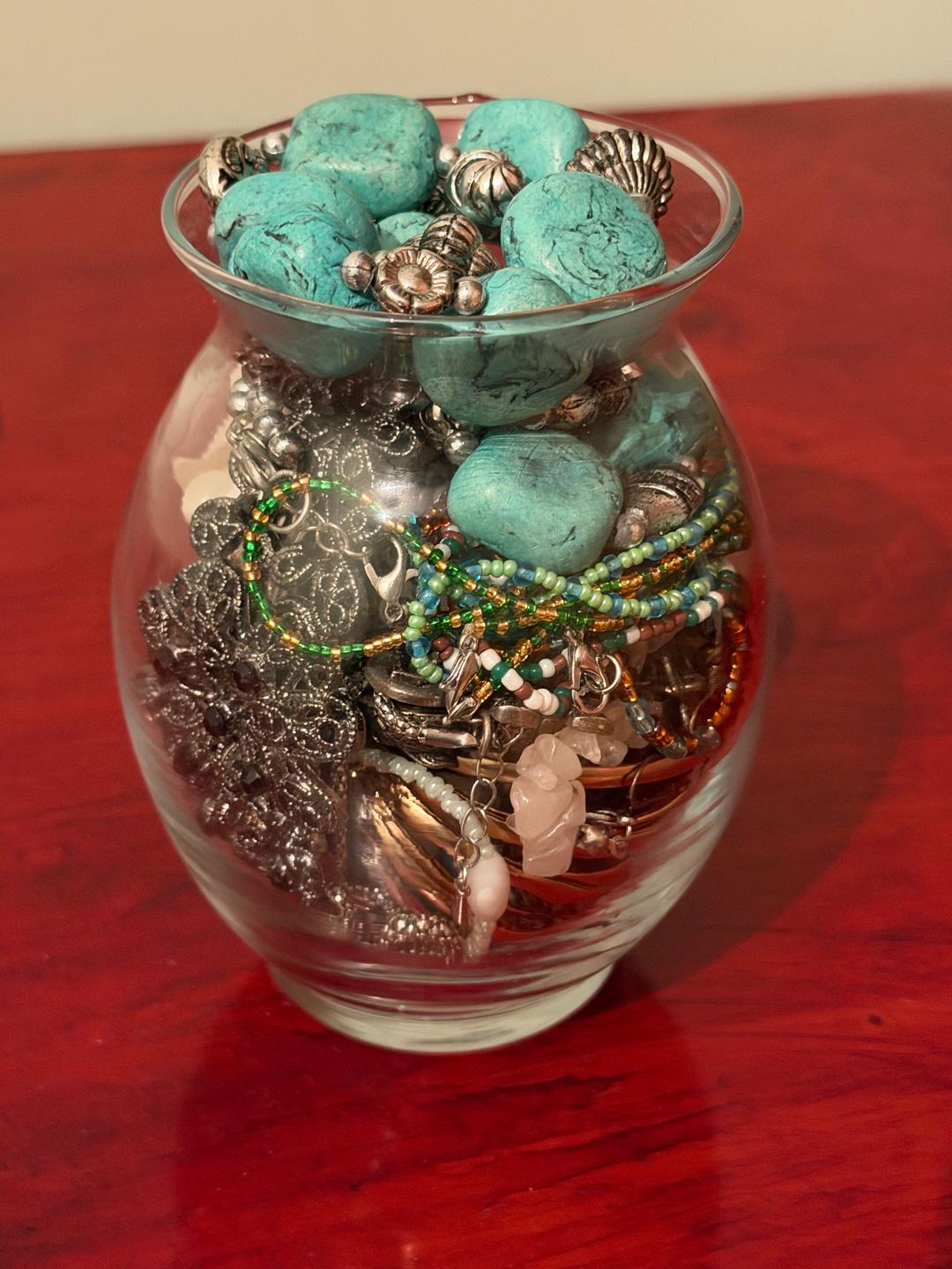 Нет бренда Винтажные украшения mistery jewelry jar — фото 2